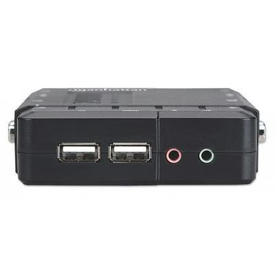 Manhattan Switch Kvm Compacto 4 Puertos