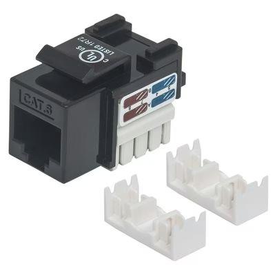 Intellinet Jack Rj45 Cat6 Keystone De Impacto Negro