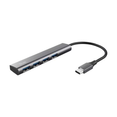 Trust Halyx Hub Gen1 Usb Gris