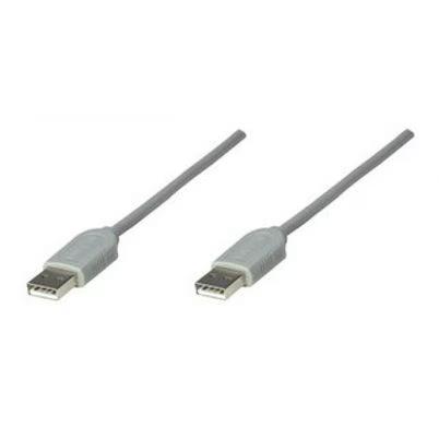 Manhattan 317887 Cable Usb 1, 8 M Usb A Gris