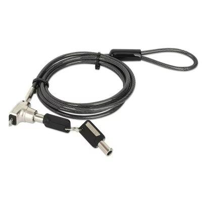 Manhattan 440509 Cable Antirrobo Negro 1, 5 M