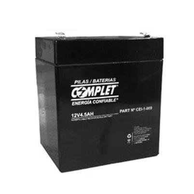 Bateria Plomo Acido Complet Cei-1-009 12vcc 4.5ah