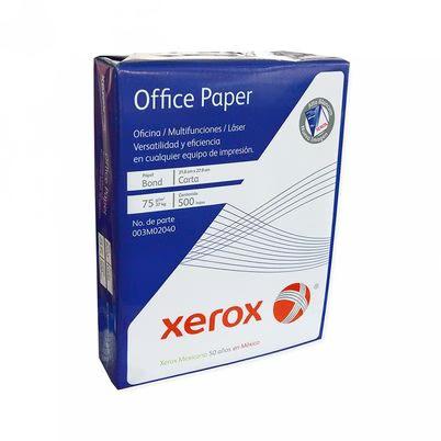 Xerox Papel Office 75g/M², Paquete De 5000 Hojas De Tamaño Carta, Azul 003m02040