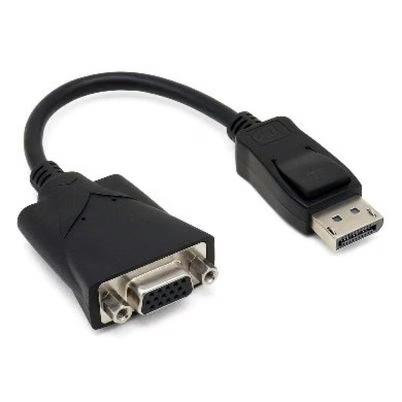 Adaptador De Cable De Vídeo Displayport Brobotix 104529 Macho/Hembra Displayport/ Usb A 10.8 Gbit/S 1080p Negro