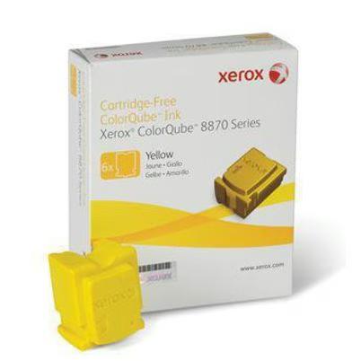 Tinta Solida Xerox Colorqube Ink Amarillo 17300 Páginas Colorqube 8870, 8880 6 Pieza(S)