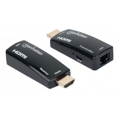 Manhattan Kit Extensor Compacto De Hdmi Sobre Ethernet 60m
