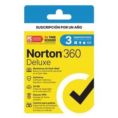 Norton 360 Deluxe Seguridad De Antivirus Completo Español 1 Licencia(S) 1 Año(S)
