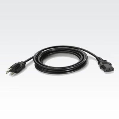 Cable De Alimentación Zebra 23844-00-00r Genero Macho / Hembra Conectores Ds9808-R / Ds6878-Sr Material Pvc Color Negro