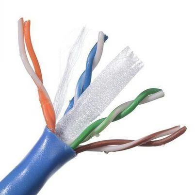 Bobina De Cable De Red Belden 2412 006a1000 Cat6 U/Utp (Utp) 305 M Pvc 23 Awg 1000 Mbit/S Azul