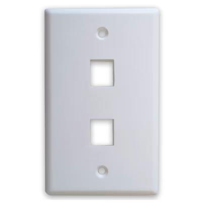 Placa De Pared Brobotix 251702 Vertical Hasta 2 Puerto(S) De Salida Material De La Cubierta Policarbonato, Abs Color Del Producto Blanco