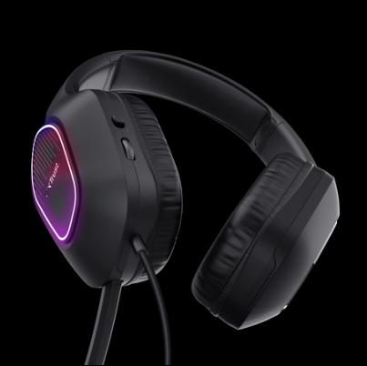 Trust Audifonos Gamer Gxt 416 Zirox, Alámbrico, Negro