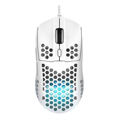 Mouse Gamer Trust Gxt928 Helox, Alámbrico, Óptico, 6.400dpi, Usb-A, Blanco
