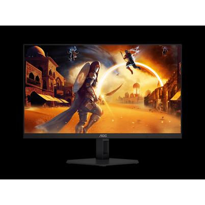 Monitor Aoc 27g4e (27") Panel Ips Resolución De La Pantalla (1920x1080) Pixeles Tiempo De Respuesta 1 Ms Interfaz Hdmi, Displayport Full Hd Color Negro, Rojo