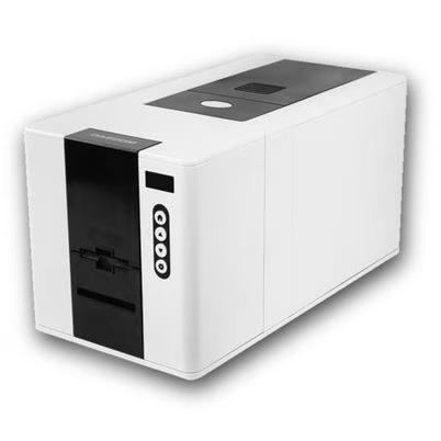 Impresora De Tarjeta Plásticas Dataproducts Dc-2300 Tecnología De Impresión Pintado Por Sublimación Resolución (300x1200) Dpi Duplex Abs. Pvc Negro. Blanco