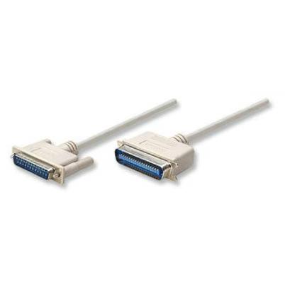 Manhattan Printer Cable, 1.8m Cable Paralelo Blanco 1, 8 M