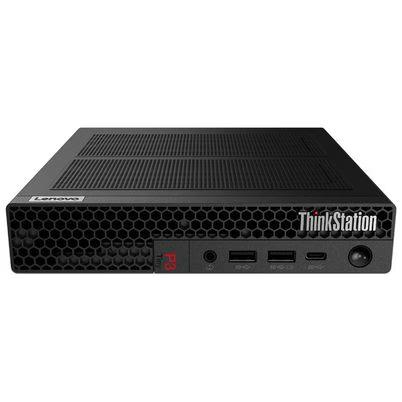 Computadora Lenovo Thinkstation P3 Tiny G2 30k6s0nc00 Procesador Intel Ultra 7-265 Vpro 16gb Ddr5-Sdram Capacidad De Almacenamiento 512gb Ssd Nvidia Rtx A400 Sistema Operativo Windows 11 Pro Color Negro