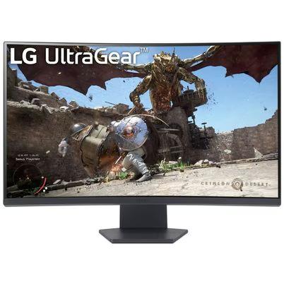 Monitor Lg Ultra Gear 32gs60qc (32") Panel Va Resolución De La Pantalla (2560x1440) Pixeles Tiempo De Respuesta 1ms Interfaz Hdmi, Displayport Qhd Color Negro