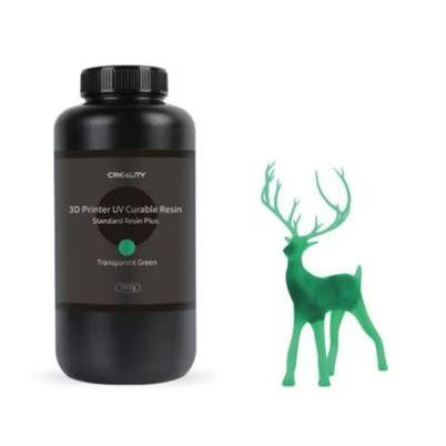 Resina Creality Lcd Estándar Plus 1kg Color Verde Transparente