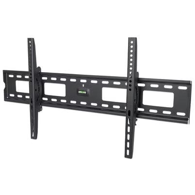 Soporte Para Monitor Manhattan 423830 (85") 75 Kg -15 - 15° Inclinable Para Pared Negro