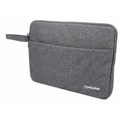 Funda Para Portátiles Manhattan 439916 (14.5") Poliéster Gris