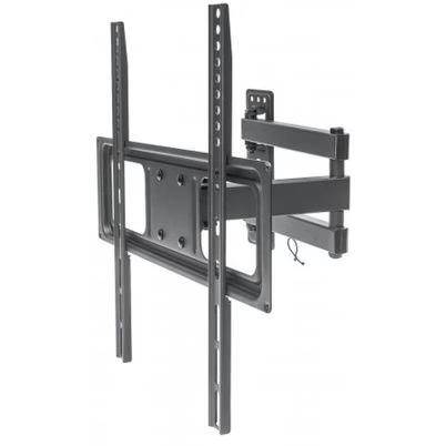 Soporte Para Monitor Manhattan 461320 (55") 35kg -10 - 15° Inclinable Para Pared Negro