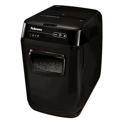 Trituradora De Papel Fellowes Automax 130c Corte Cruzado 60 Db Negro
