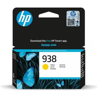 Cartucho De Tinta Hp 938 4s6x7pl Color Amarillo Rendimiento 800 Páginas Compatible Con Hp Officejet Pro 9110. Hp Officejet Pro 9120
