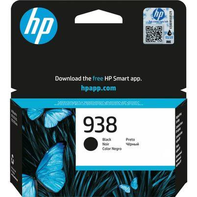 Cartucho De Tinta Hp 938 4s6x8pl Color Negro Rendimiento 1250 Página(S) Compatible Con Hp Officejet Pro 9110. Hp Officejet Pro 9120.