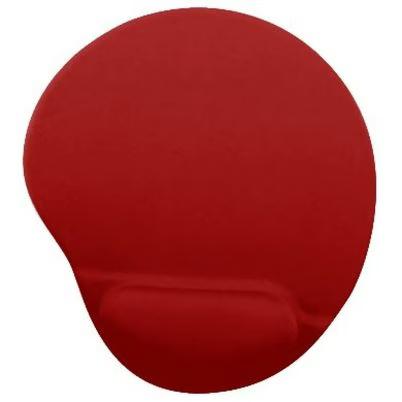 Mousepad Brobotix 500074r Poliéster, Poliuretano Descanza Muñecas Rojo