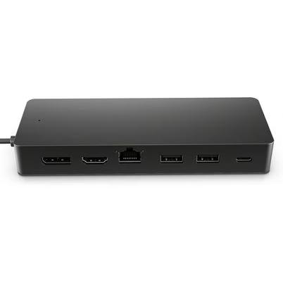 Hub Hp 50h55ut Conectividad Alámbrica 7 Puerto(S) Interfaz Usb-C Velocidad De Transferencia De Datos Ethernet Lan 10/100/1000mbit/S Longitud Del Cable 1.8 M Color Negro