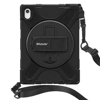 Estuche Para Tablet Brobotix 6005231 (10.9") Resistente A Rayones Material Carcasa Rígida Compatibilidad Con Apple Ipad 10.9 10 Gen Color Negro