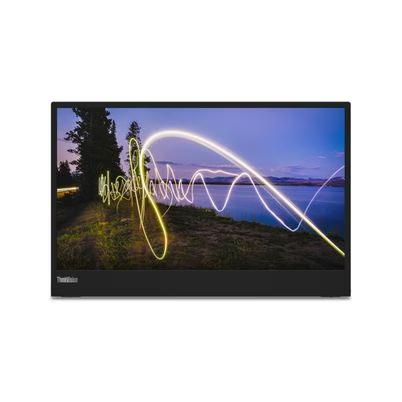 Monitor Lenovo Thinkvision M15 (15.6") Ips Resolución (1920 X 1080) 14 Ms Displayport Alternate Mode, Usb C Full Hd Led Negro