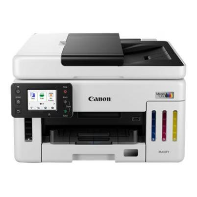 Multifuncional Canon Maxify Gx6110 6882c004aa Impresión A Color Tecnología Inyección De Tinta Resolución Maxima De (1200x 600) Ciclo De Trabajo Por Mes 45000 Página Interfaz Usb/Ethernet Color Blanco, Negro