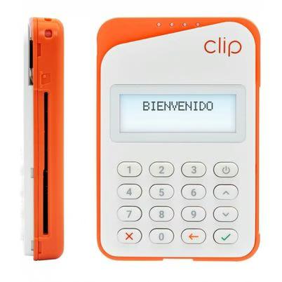 Terminal Portátil Clip Plus 2.0 7503023290364 Conectividad Inalámbrica Bluetooth, Wi-Fi Incluye Cable De Carga Capacidad De La Batería 350 Mah Color Blanco, Naranja