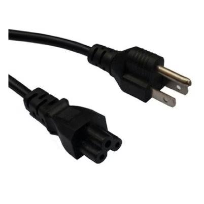 Cable De Alimentación Brobotix 76889 Macho/Hembra Nema 5-15p Acoplador C5 Pvc 1.8 M Color Negro
