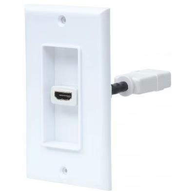 Placa De Pared Manhattan Hdmi De Un Puerto Para Instalaciones Av