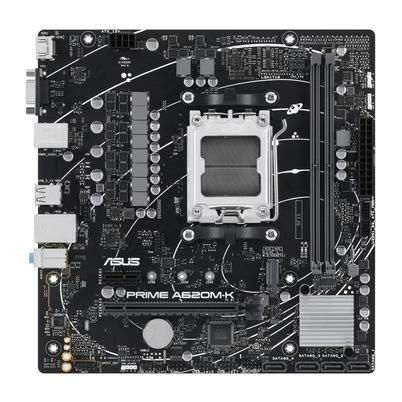 Tarjeta Madre Asus Prime A620m-K 90mb1f40-M0eay0 Compatibilidad Con Procesadores Amd Ryzen 5, 7, 9-Socket Enchufe Am5 Capacidad 96gb Ddr5-Sdram (Maxima) Interfaz Gigabit Ethernet Pci Express X16 Color Del Producto Negro