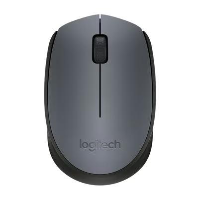 Mouse Logitech M171 Wireless Óptico 1000 Dpi Inalámbrico Negro, Gris