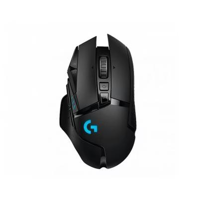 Mouse Logitech Óptico G502 Hero Lightspeed, Inalámbrico, Usb, 16000dpi, Negro, 910-005566