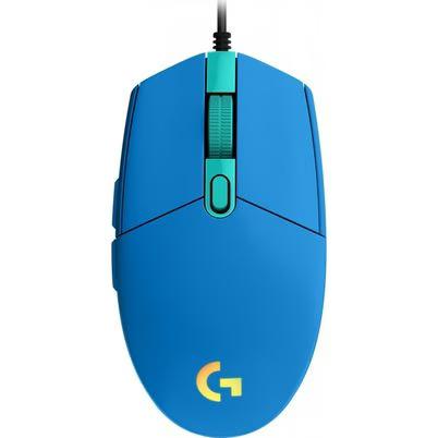 Mouse Gamer Logitech G203 Lightsync Rgb 8000dpi Usb Azul 910-005795
