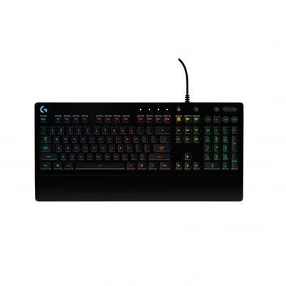 Teclado Gamer Logitech G213 Prodigy Led Rgb, Alámbrico, Negro, (Inglés) 920-008084