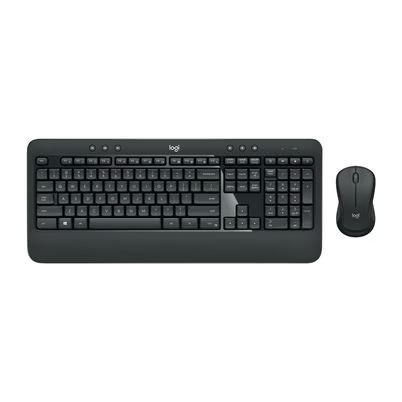 Logitech 920-008673 Teclado Ratón Incluido Universal Rf Inalámbrico Español Negro, Blanco