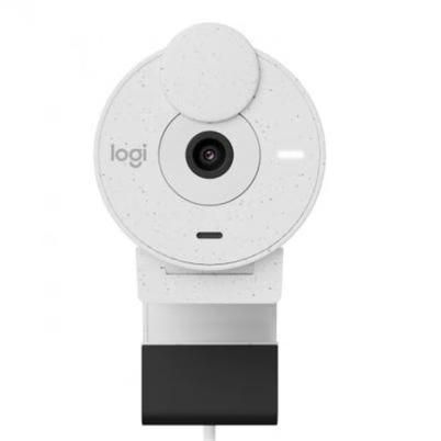 Camara Web Brio 300 Logitech 1080p 30fps Fhd Usb C Blanco
