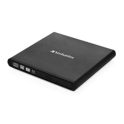 Verbatim Slimline Cd/Dvd Unidad De Disco Óptico Dvd-Rw Negro