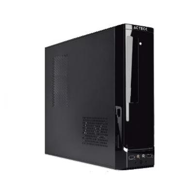 Gabinete Acteck Slim Atom Micro Atx Con Fuente 450w Negro