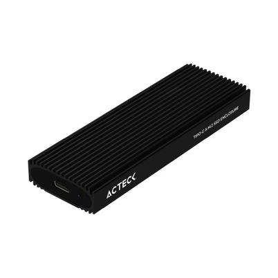 Enclosure Para Ssd Acteck Armor Pro Hc660 Capacidad Máxima De Almacenaje 4 Tb Interfaz Usb-C 3.2 Nvme Material Abs, Aluminio Color Del Producto Negro