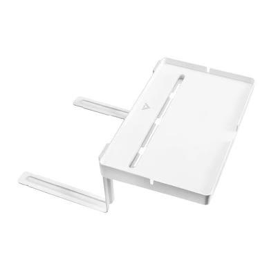 Soporte Para Tablet Acteck Vault Ease Bc424 Ac-936606 Capacidad Máxima De Carga 15kg Altura Ajustable Materiales Acero Color Blanco