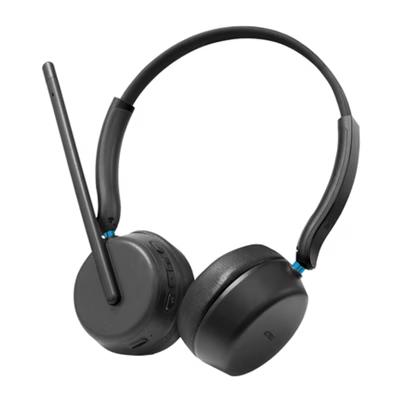 Audífonos Acteck Active Sync Hcs580 Ac-942386 Estilo Diadema Biauricular Supraaural Conectividad Inalámbrica Interfaz Usb-A Longitud Del Cable 1.8 M Color Negro