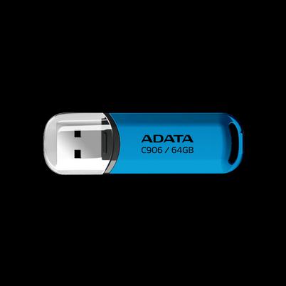 Adata Ac906-64g-Rwb Unidad Flash Usb 64 Gb Usb Tipo A 2.0 Azul, Transparente