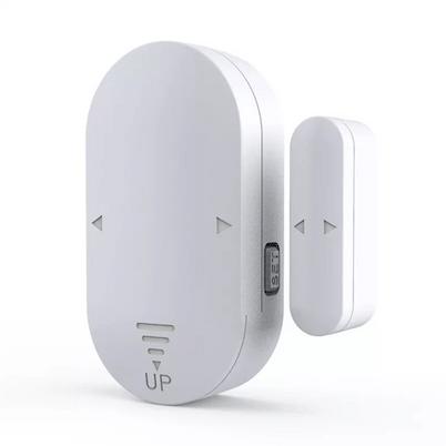 Sistema De Alarma Para Aktion Mc-03, Apertura Y Cierre De Ventana, Color Blanco.